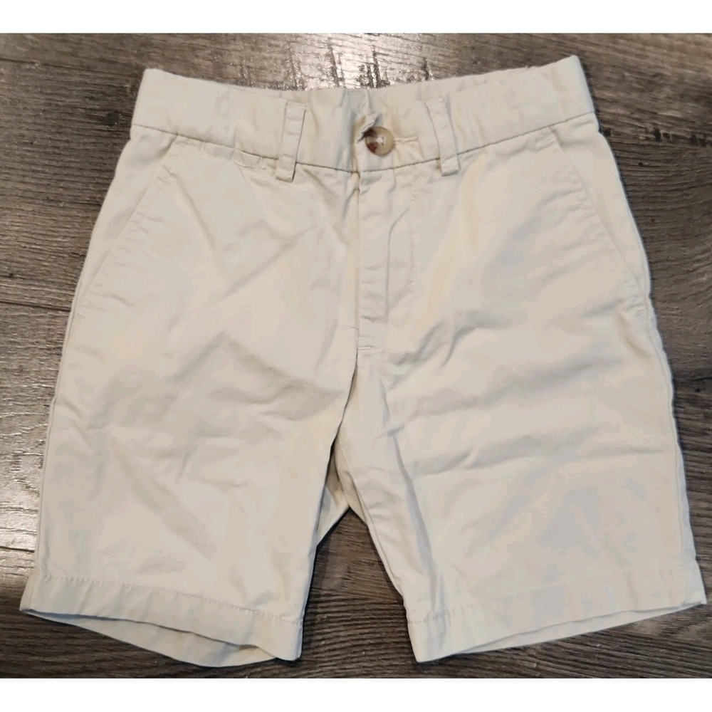 Toddler Boy's POLO RALPH LAUREN POLO Beige Khaki SHORTS Size 4T Adjustable